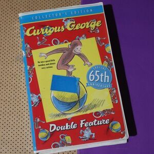 Curious George Double Feature VHS